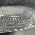 Saint Laurent Monogram Lou Camera Calfskin Matelasse Dark Legion Red Leather Shoulder Bag