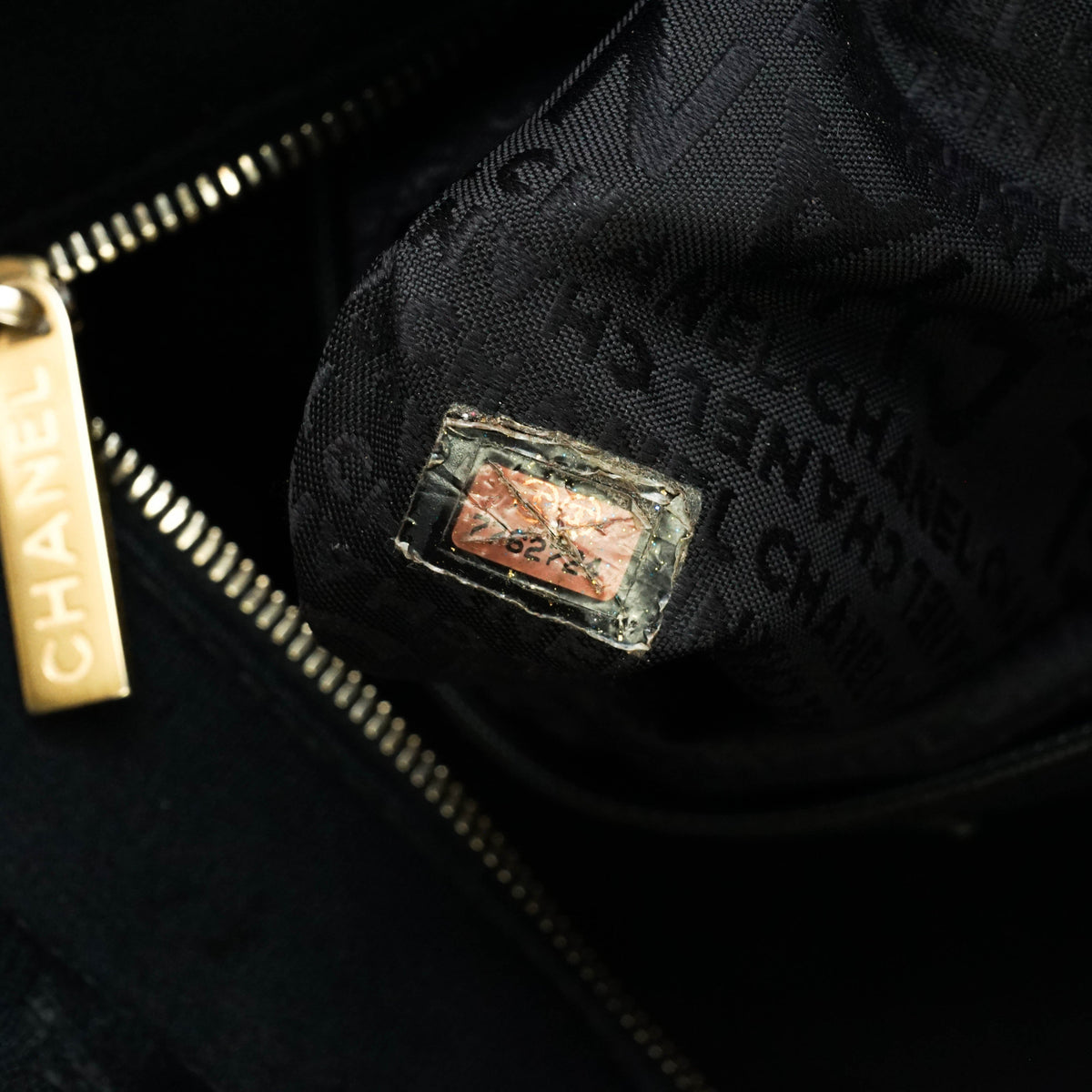 Chanel Coco Shoulder Bag Canvas