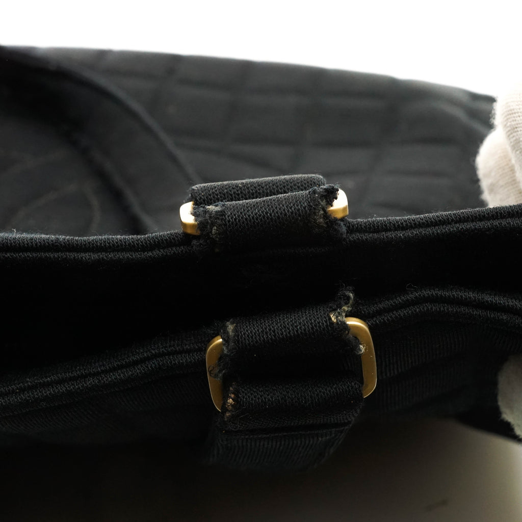 Chanel Coco Shoulder Bag Canvas