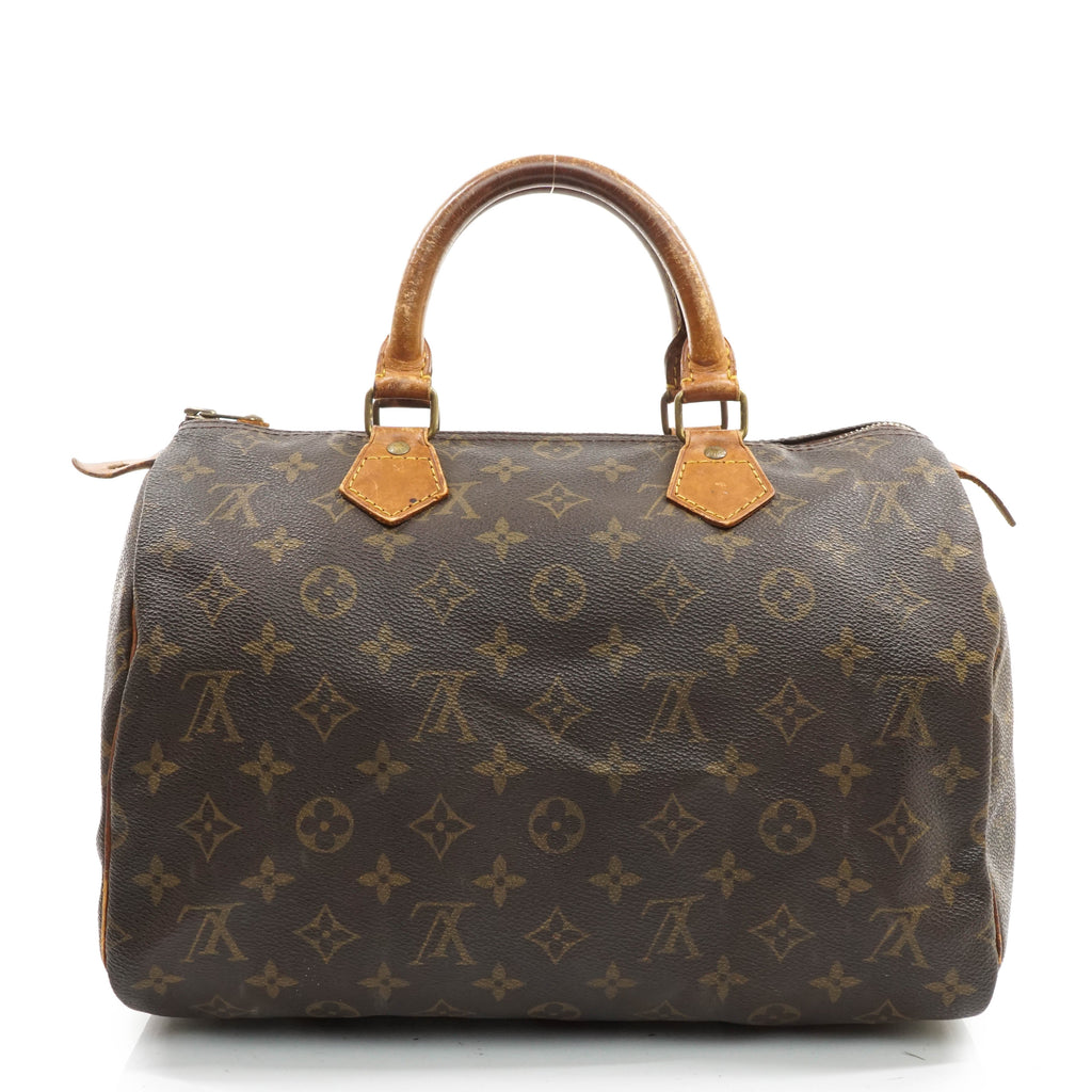 Louis Vuitton Speedy 30 Satchel Bag