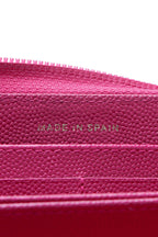 Boy Zippy Wallet - Pink Caviar