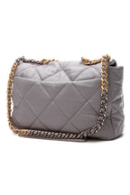 Quilted 19 Flap Bag - Maxi Gray Goatskin