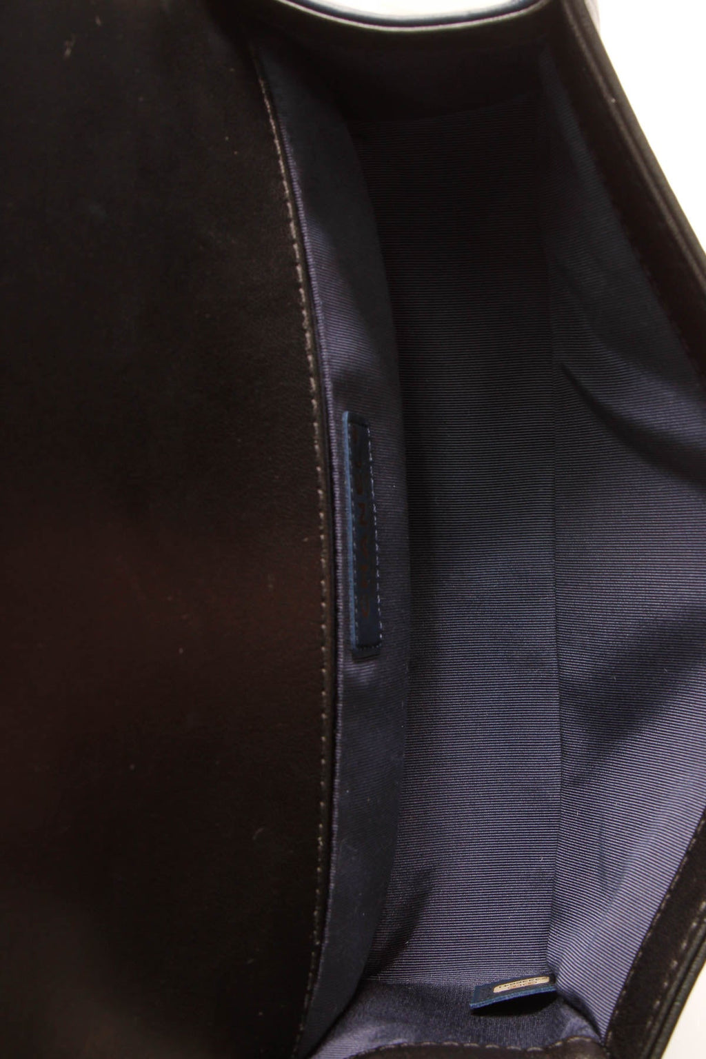 Medium Boy Bag - Navy/Black