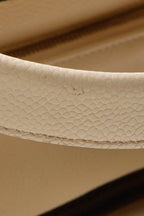 Timeless Top Handle Bowling Bag - Ivory Caviar