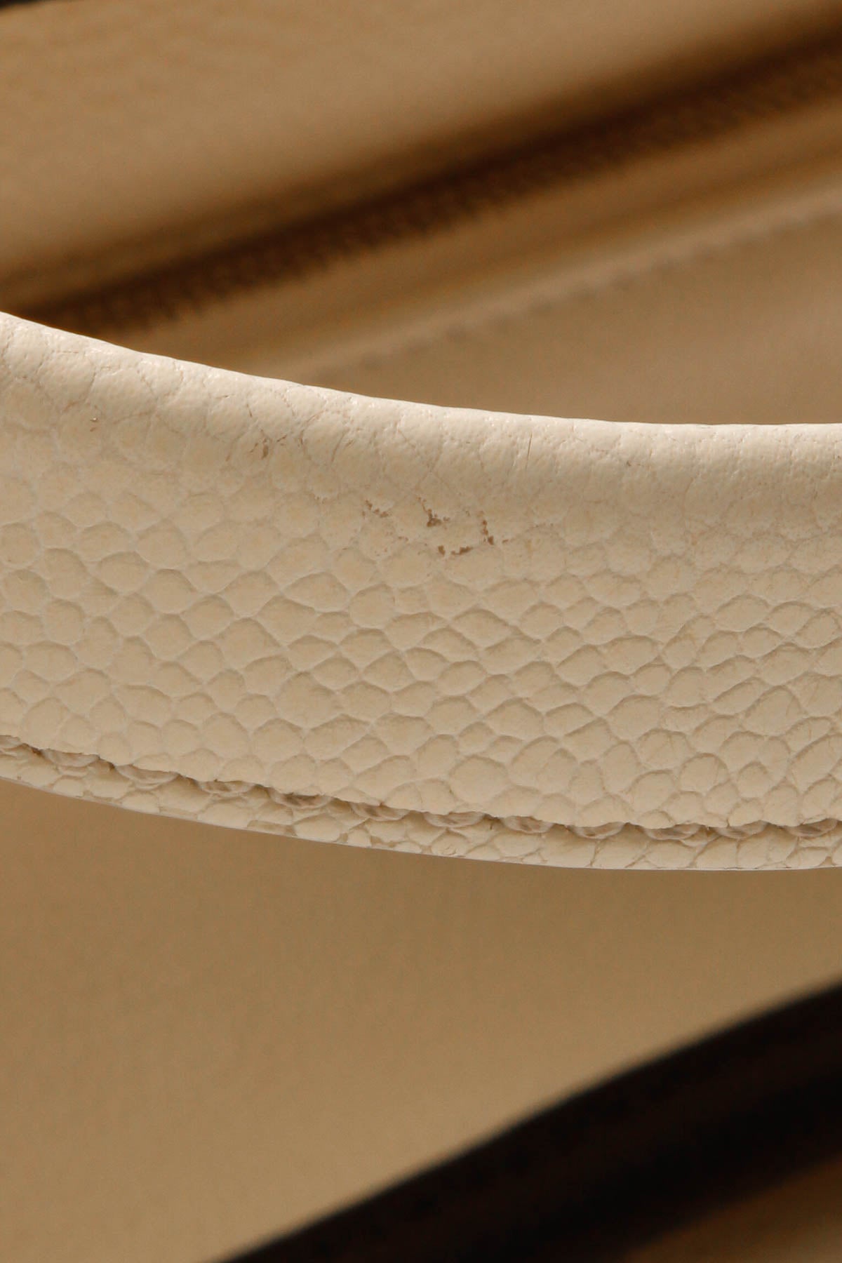 Timeless Top Handle Bowling Bag - Ivory Caviar