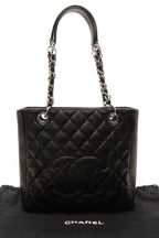 PST Petite Shopping Tote Bag - Black Caviar