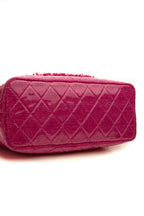 Funny Tweed Tote Bag - Fuschia Vinyl