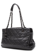 Iridescent Chic Small Tote Bag - Gunmetal