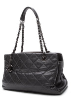 Iridescent Chic Small Tote Bag - Gunmetal