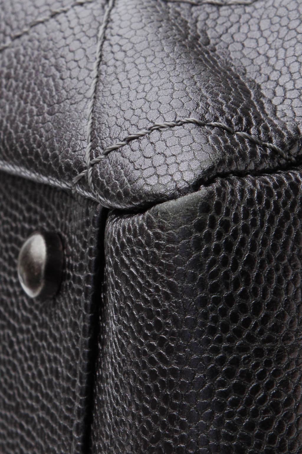 Iridescent Chic Small Tote Bag - Gunmetal