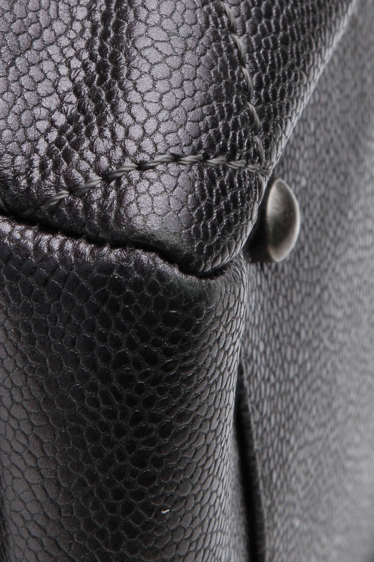 Iridescent Chic Small Tote Bag - Gunmetal