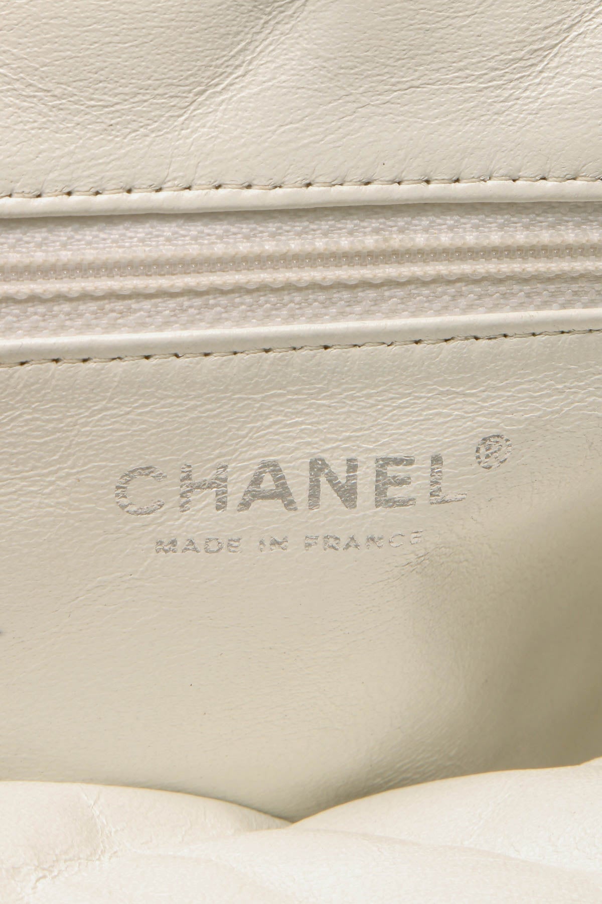 Quilted Timeless Clutch Bag - White