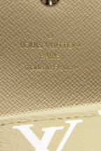 Compact Zoe Wallet - Khaki/White Giant Monogram