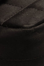 Quilted Mini Flap Crossbody Bag - Black