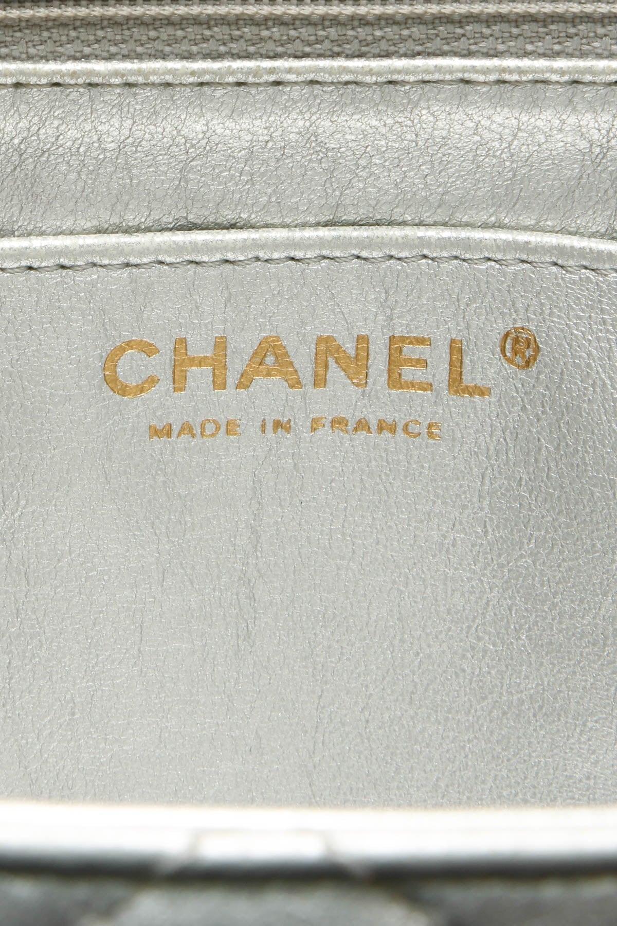 Classic Jumbo Single Flap Bag - Silver
