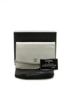 Wallet on a Chain Crossbody Bag - Silver