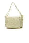Luxe Ligne Flap Bag - Ivory
