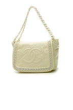 Luxe Ligne Flap Bag - Ivory