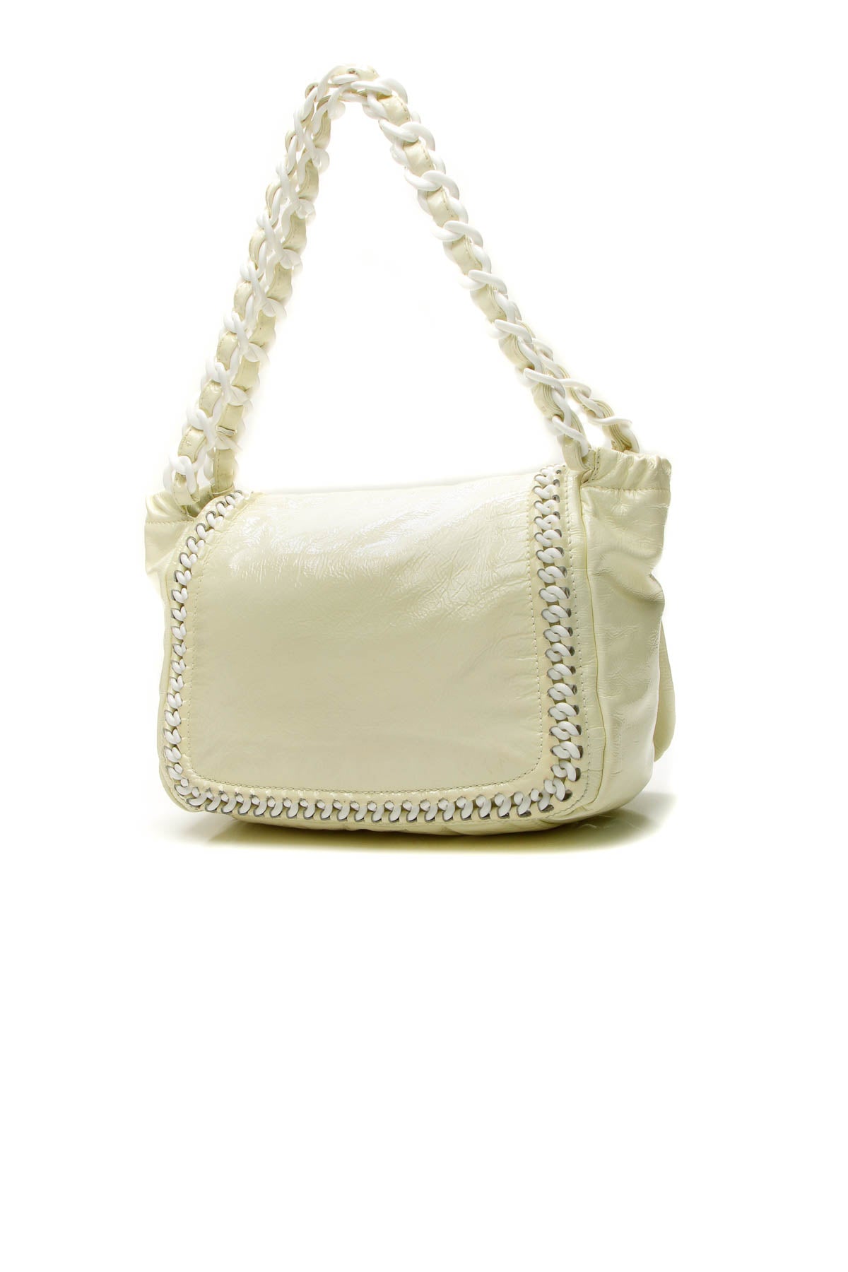 Luxe Ligne Flap Bag - Ivory