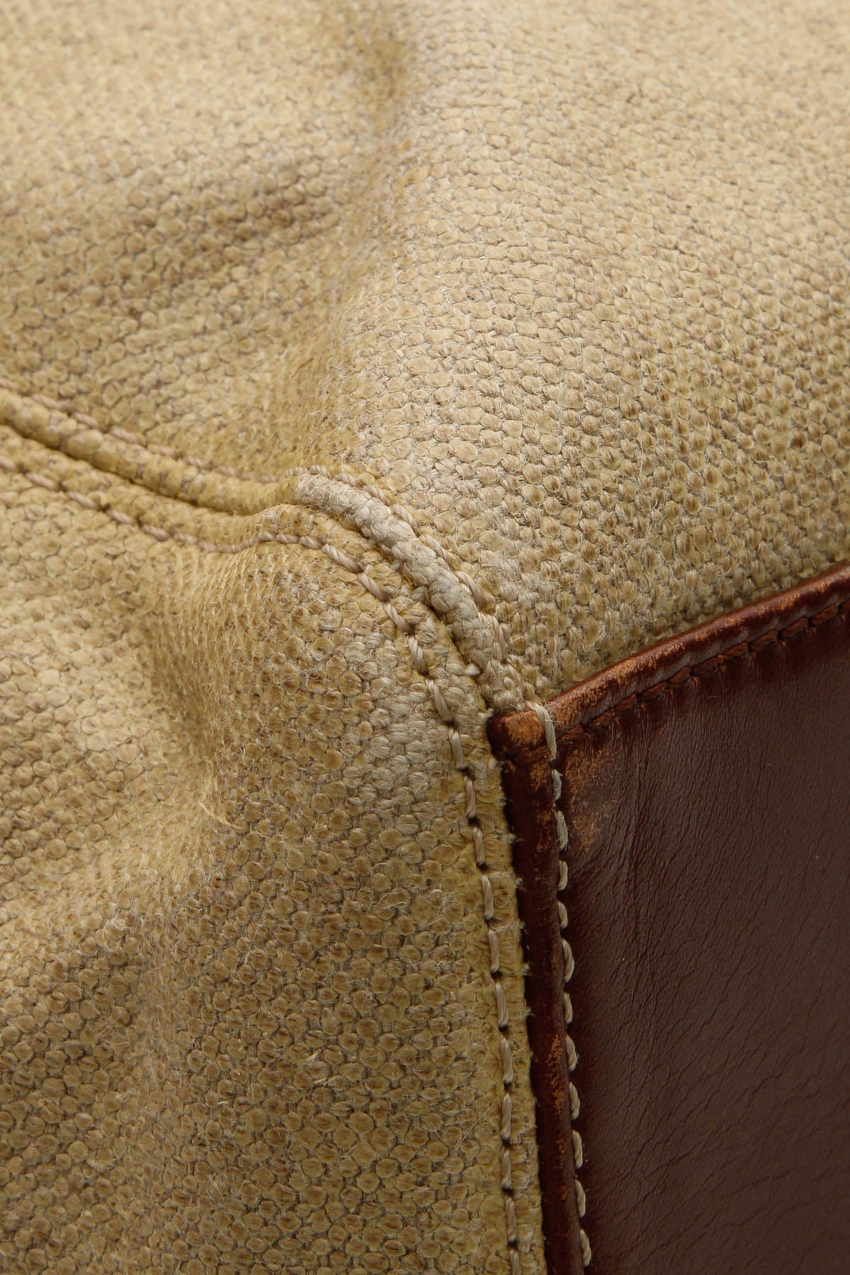 Vintage CC Turnlock Large Tote Bag - Beige
