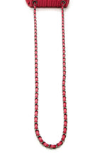Crochet Small Flap Bag - Raspberry
