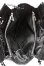 Quilted Tote Bag - Black