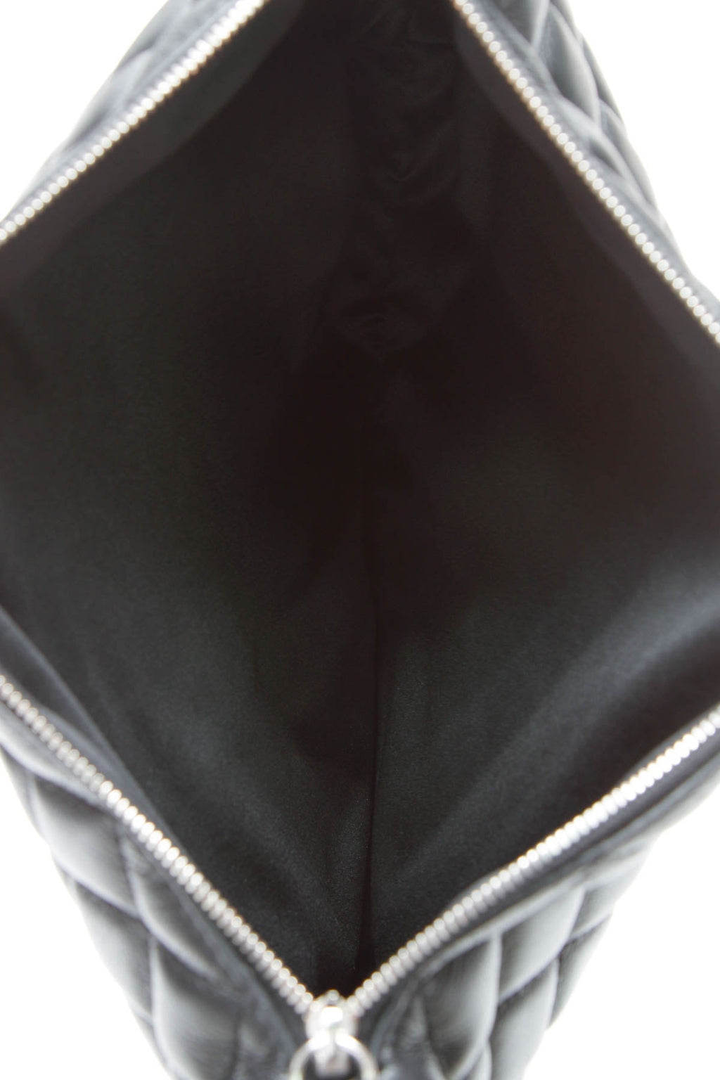 Quilted Tote Bag - Black