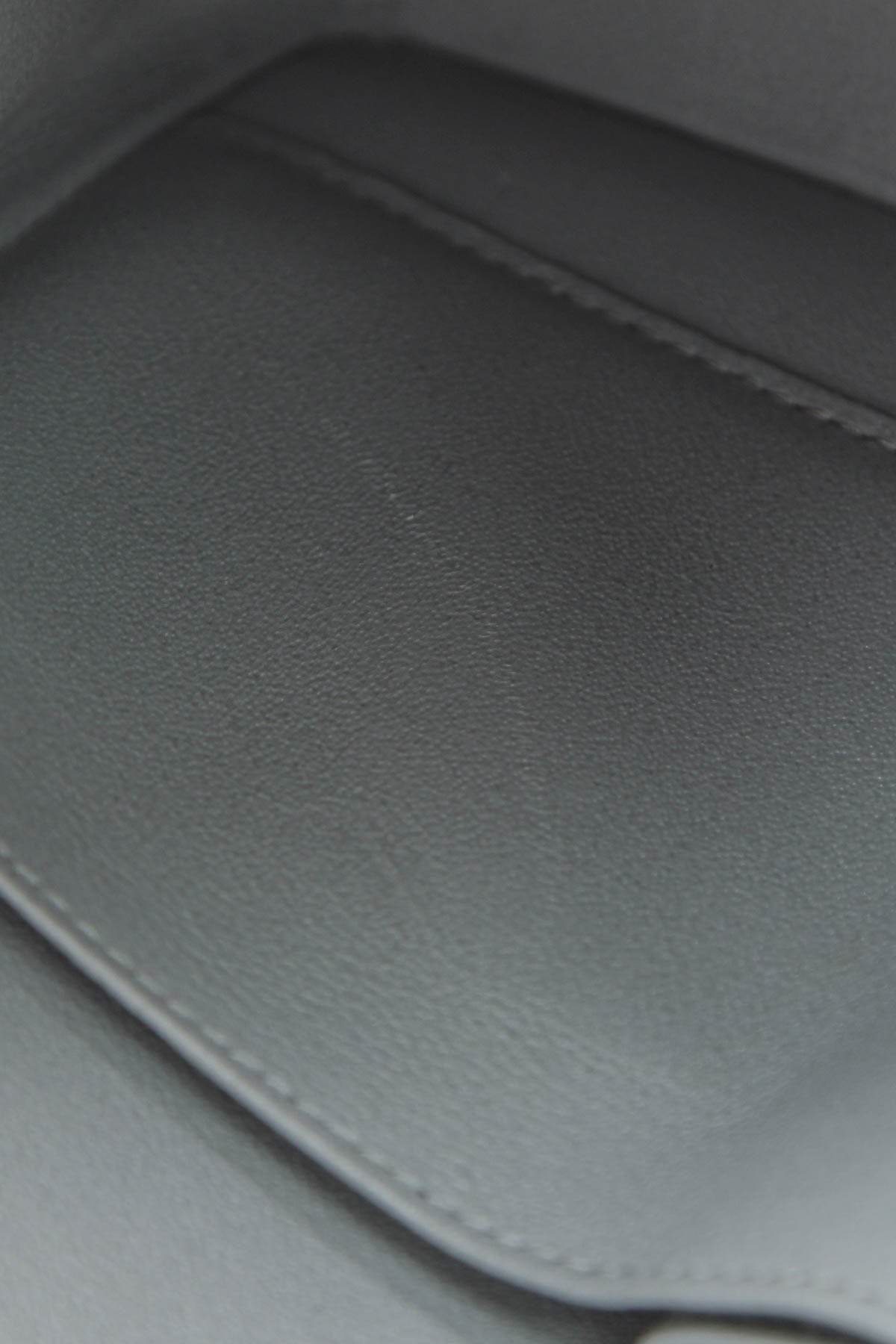 Classic Medium Double Flap Bag - Gray Caviar