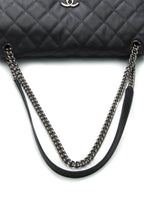 Accordion Flap Bag - Navy