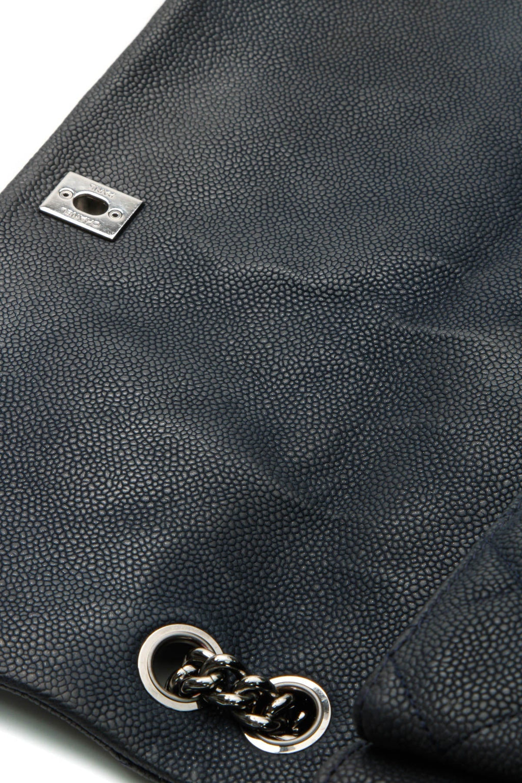 Accordion Flap Bag - Navy
