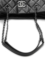 CC Quilted Tote Bag - Black