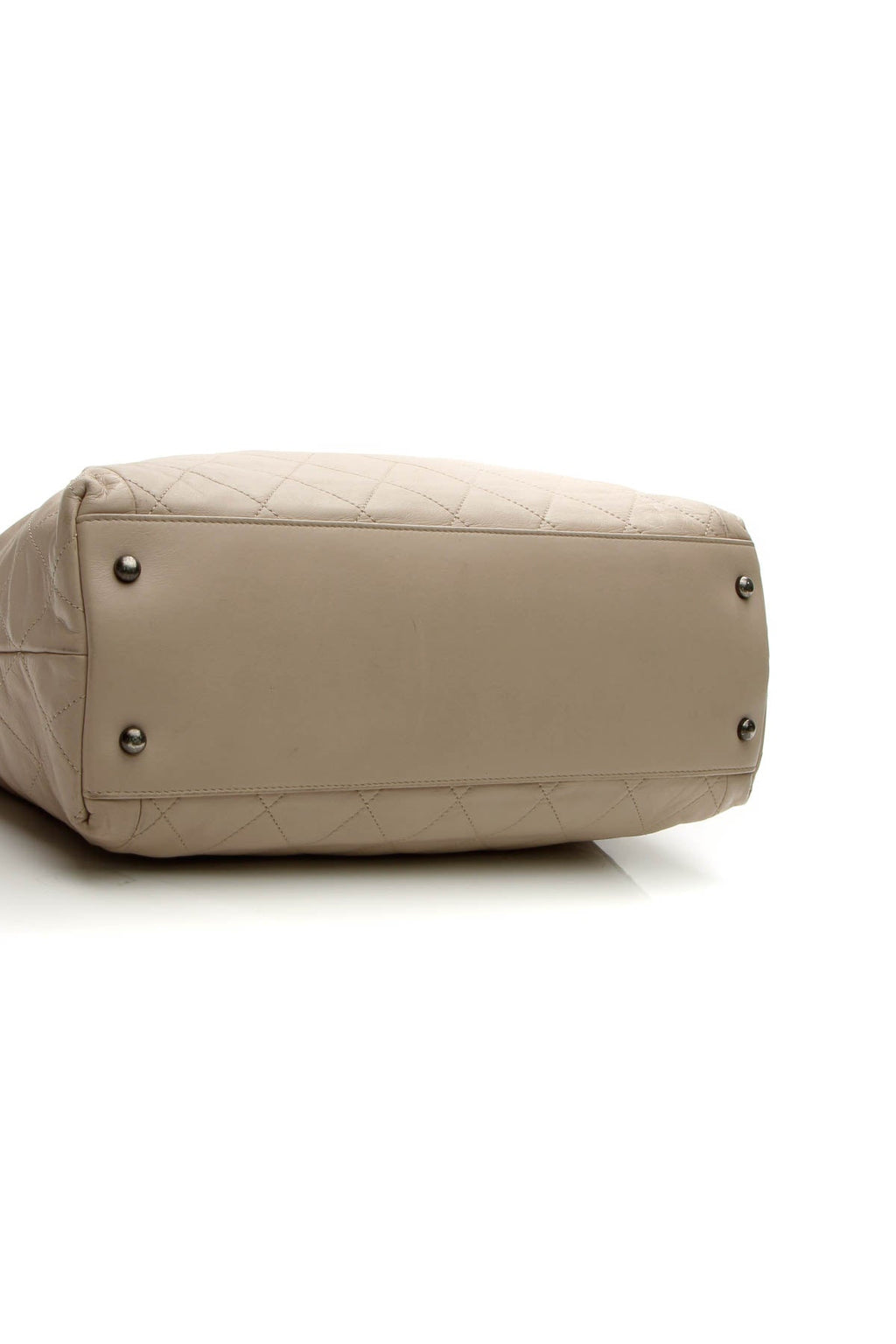 Coco Pleats Tote Bag - Beige