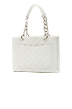 GST Grand Shopping Tote Bag - White Caviar