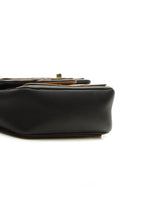 Graphic Mini Flap Bag - Beige/Black