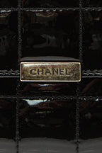 Chocolate Bar Long Clutch Bag - Black