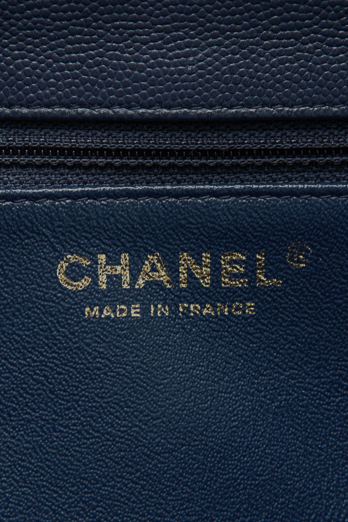 Classic Flap Clutch Bag - Navy