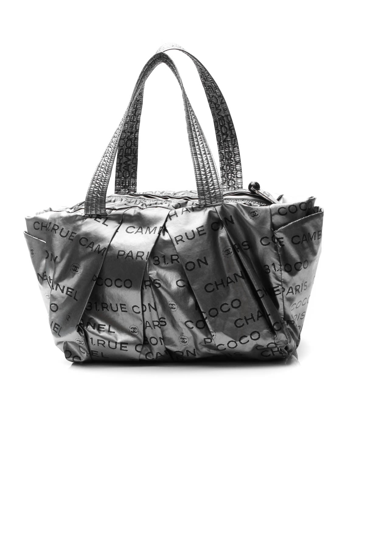 Unlimited Ligne Tote Bag - Argent Fonce