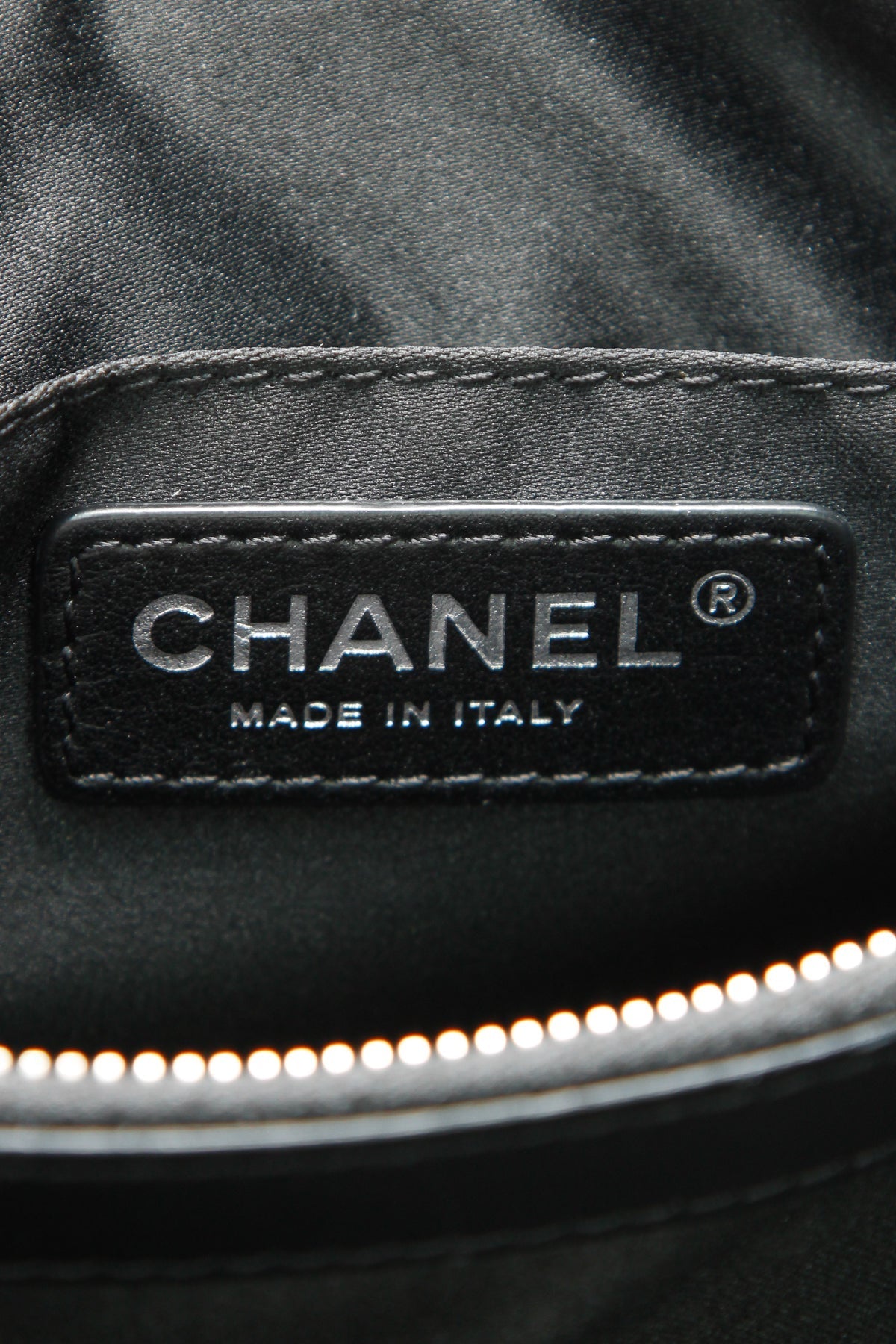 Quilted Tote Bag - Black