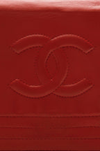 Vintage CC Chain Shoulder Bag - Red