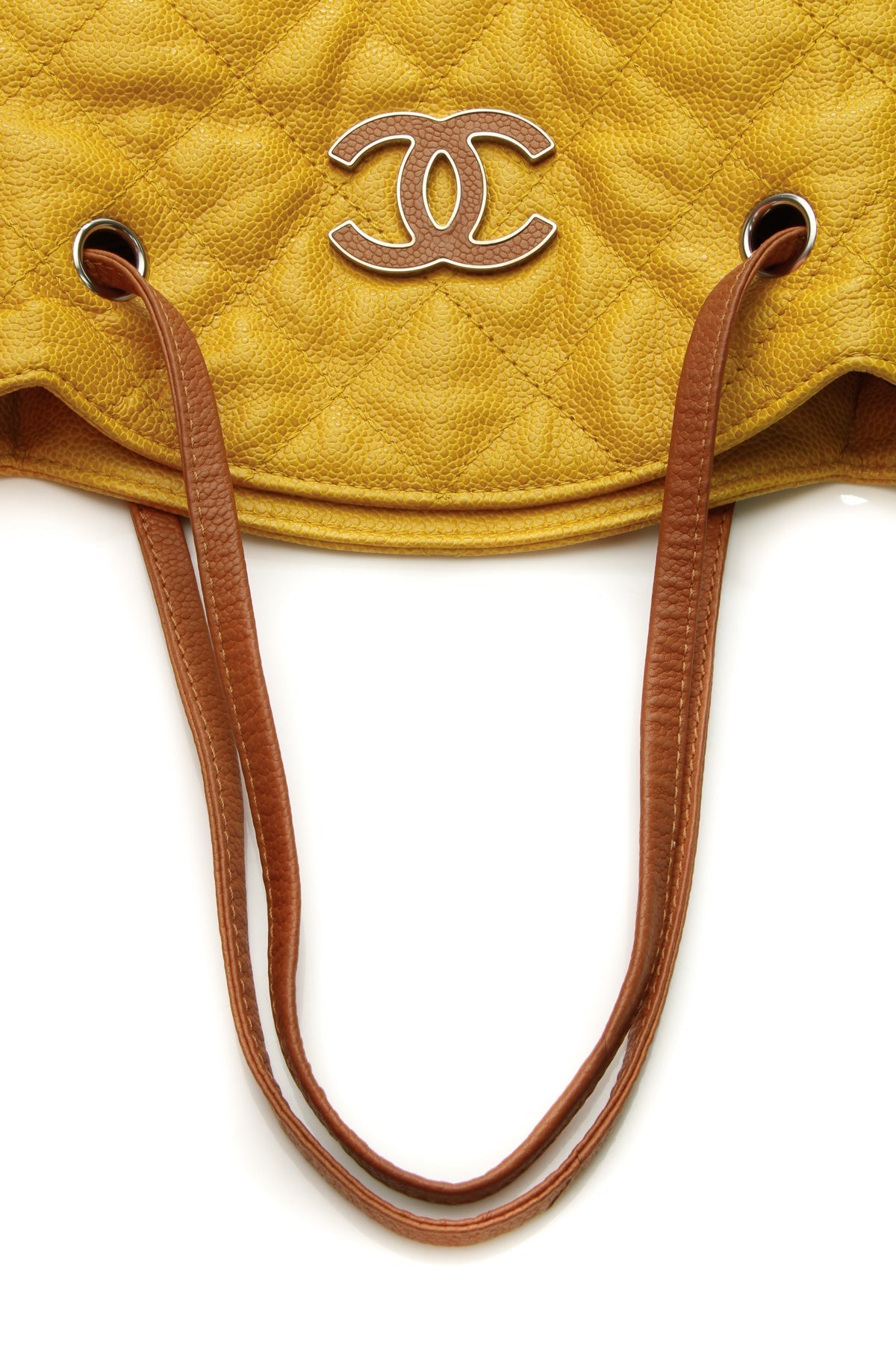 Cocomark Drawstring Tote Bag - Mustard