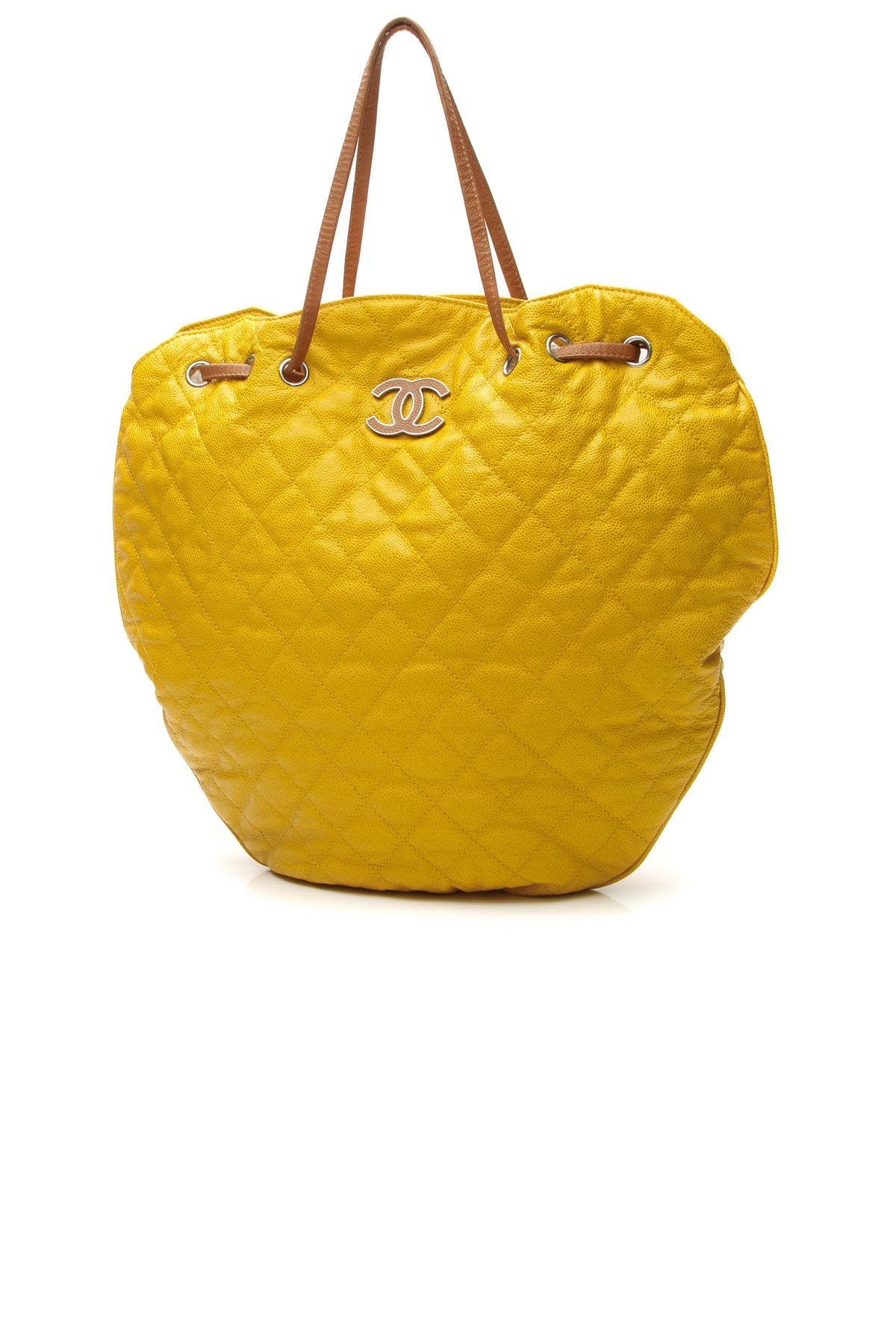 Cocomark Drawstring Tote Bag - Mustard