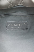 Quilted Tote Bag - Black/Gray