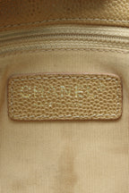 Timeless CC Flap Shoulder Bag - Beige Caviar