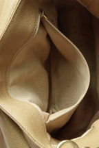 Timeless CC Flap Shoulder Bag - Beige Caviar