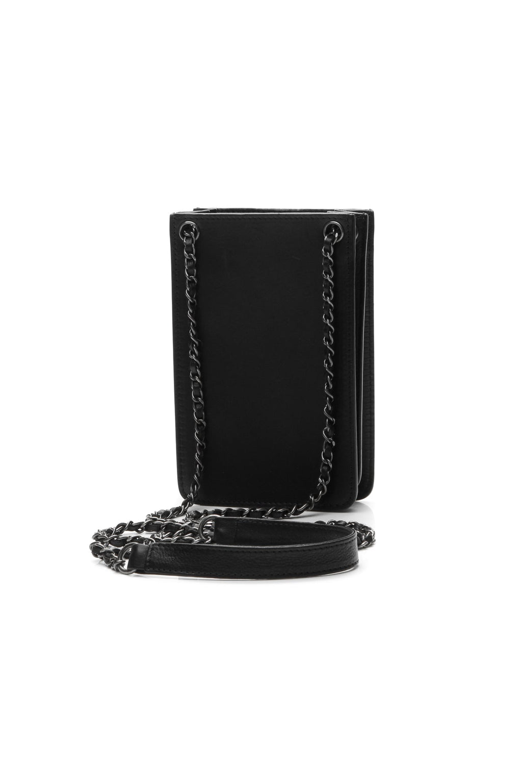 CC Phone Holder Crossbody Bag - Black