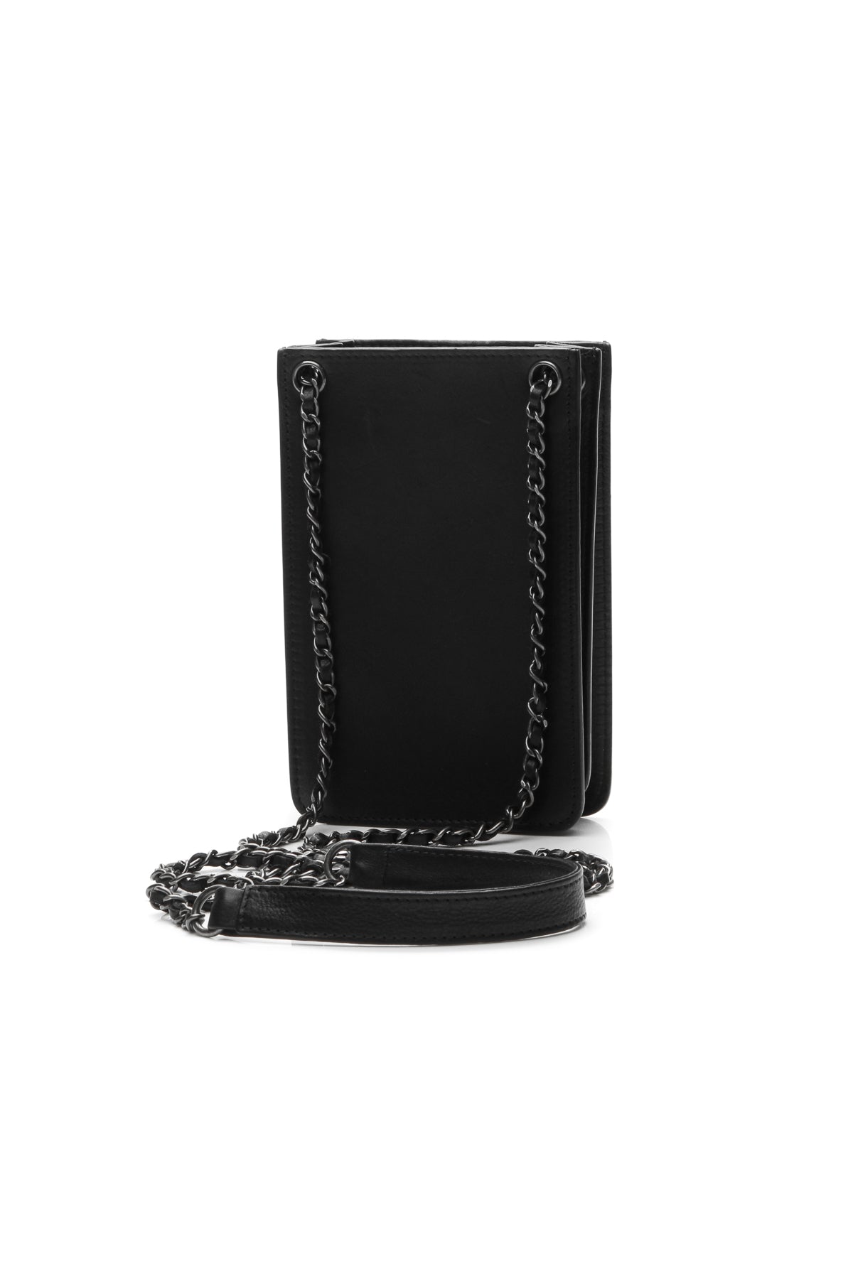 CC Phone Holder Crossbody Bag - Black