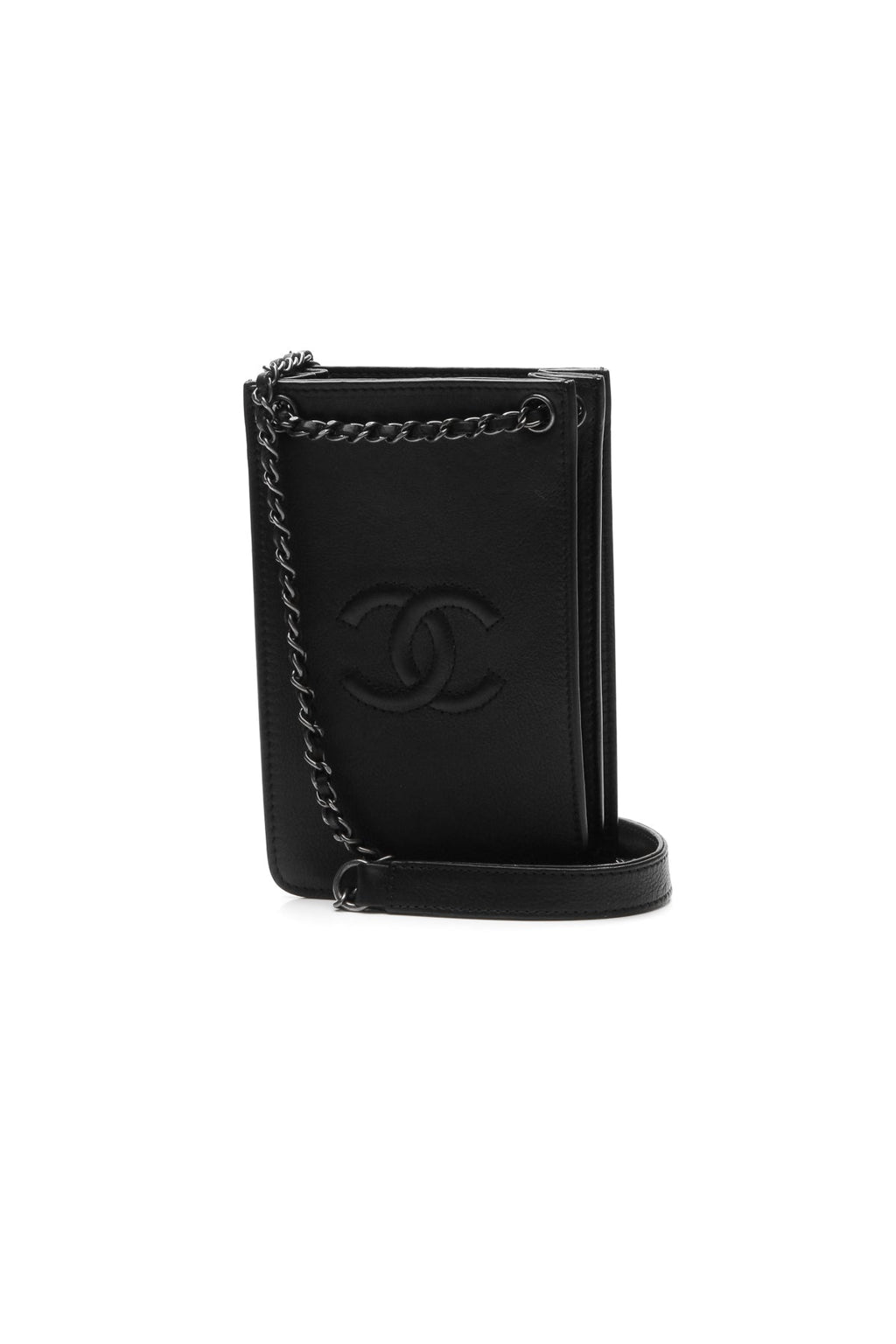 CC Phone Holder Crossbody Bag - Black