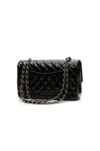 Classic Medium Double Flap Bag - Black