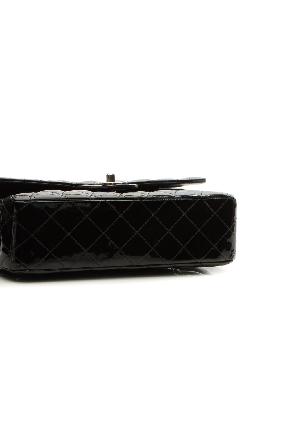 Classic Medium Double Flap Bag - Black