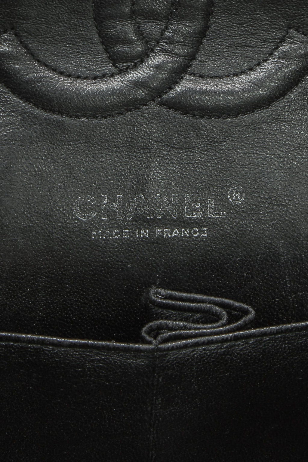 Classic Medium Double Flap Bag - Black